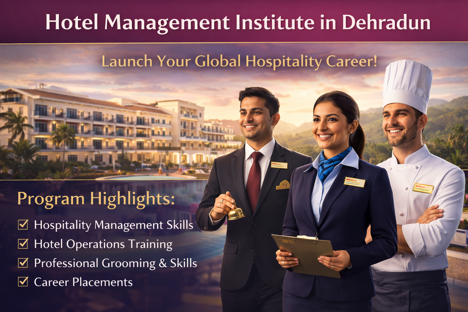 Hotel Management Institute in Dehradun